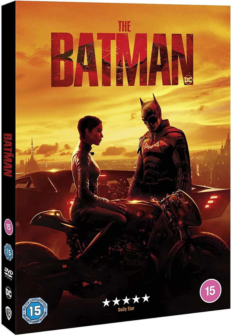 The Batman Matt Reeves DVD Golden Discs