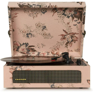 Golden Discs Tech & Turntables Crosley Voyager - Bluetooth Turntable (Floral) [Tech & Turntables]