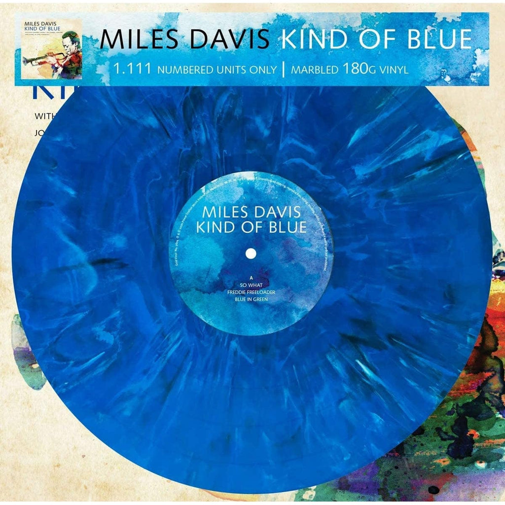 Golden Discs VINYL Kind of Blue - Miles Davis [Limited Edition Blue Vinyl]
