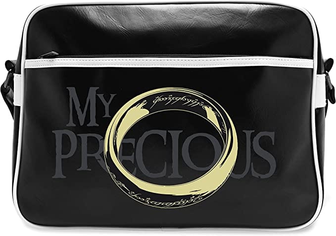 Golden Discs Posters & Merchandise LORD OF THE RINGS - Messenger Bag "The One Ring" - Vinyl [Bag]