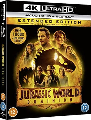Golden Discs 4K Blu-Ray Jurassic World: Dominion - Colin Trevorrow [4K UHD]