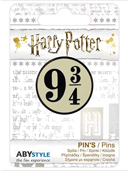 Golden Discs Badges Harry Potter Pins 9 3/4 [Badges]