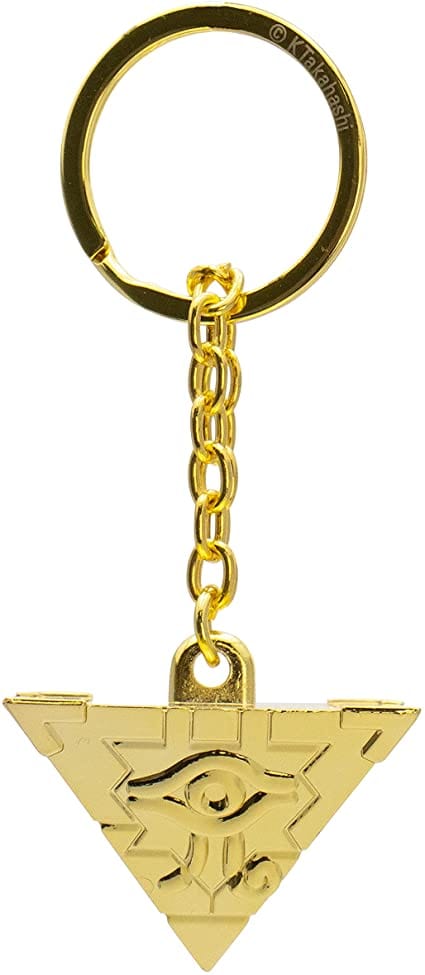 Golden Discs Keychain Yugioh! - 3D Millennium Puzzle [Keychain]