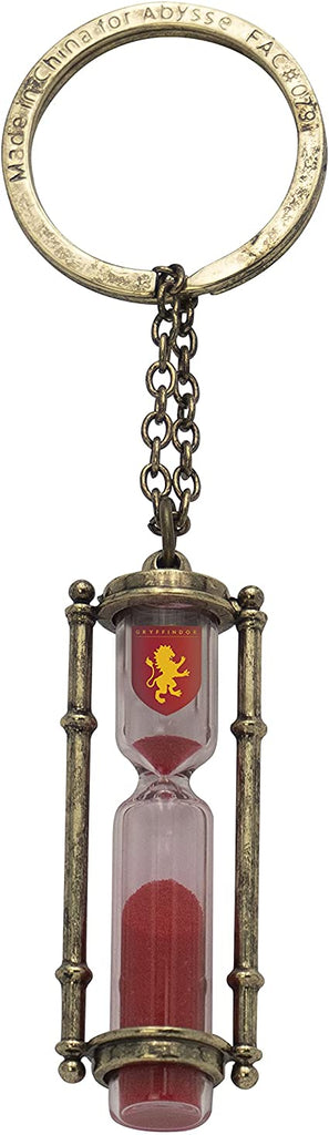 Golden Discs Keychain Harry Potter - 3D Gryffindor Hour Glass [Keychain]