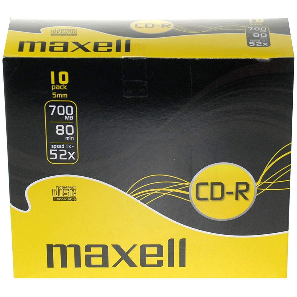 Golden Discs Accessories Maxell CD-R compact disc 10 pack [Accessories]
