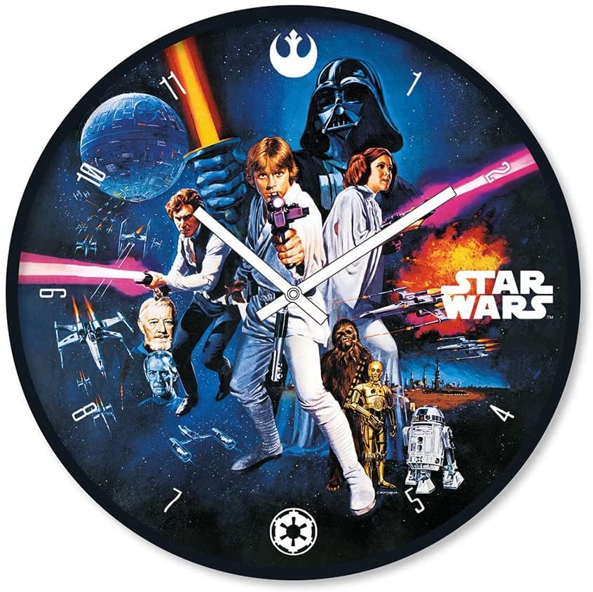 Golden Discs Clocks Star Wars - New Hope [Clock]