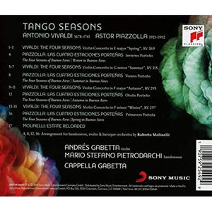 Golden Discs CD Tango Seasons - Cappella Gabetta [CD]