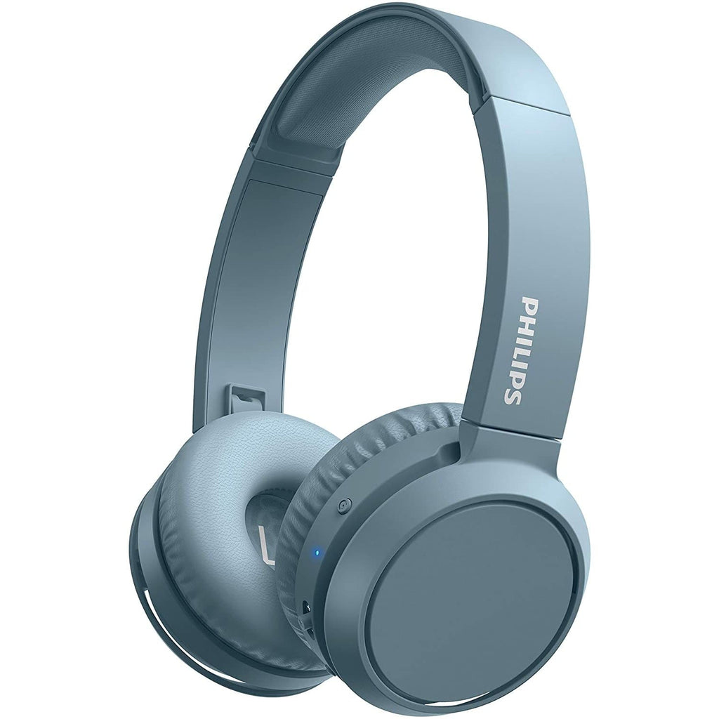 Golden Discs Accessories Philips On-Ear Headphones H4205BL/00 with Bass Boost Button (Matte Blue) [Accessories]