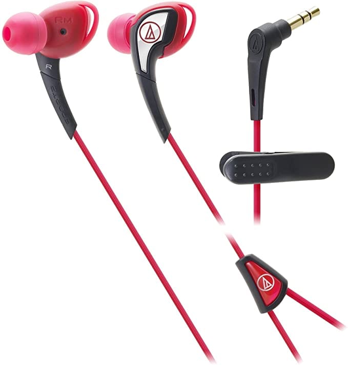 Golden Discs Accessories Audio-Technica ATH-SPORT2RD In Ear Headphones [Accessories]