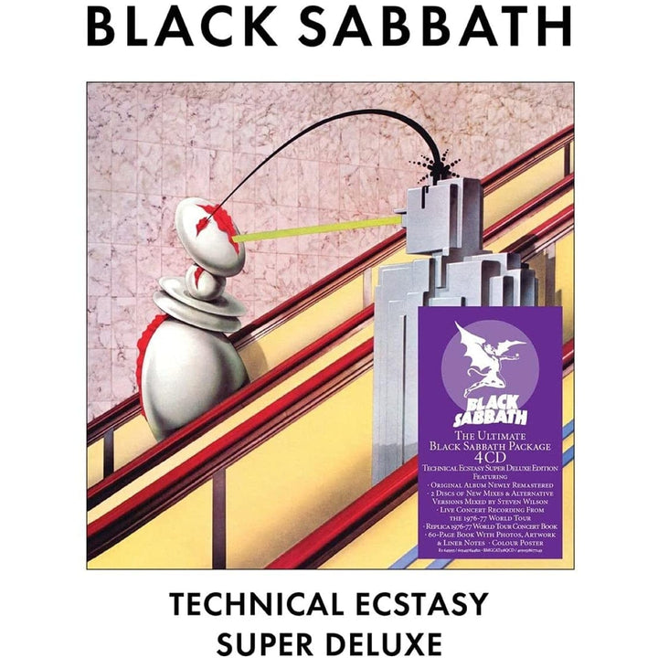 BLACK SABBATH★Technical Ecstasy UK Verti Black Sabbath Unveil Huge 'Technical Ecstasy' Box Set