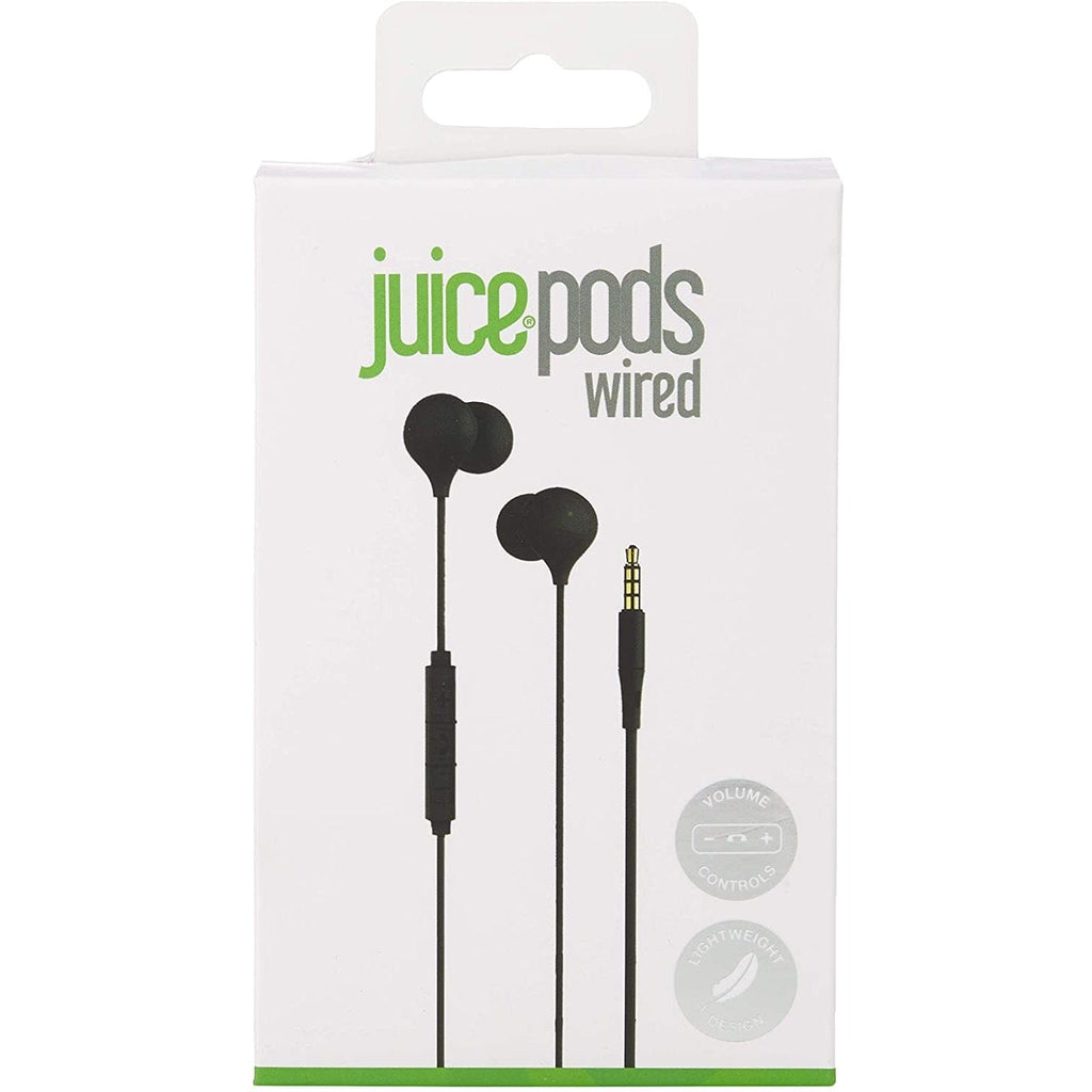 Golden Discs Accessories Juice®Pods Wired Earphones - Black [Accessories]