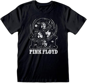 Golden Discs T-Shirts Pink Floyd Retro Poster - XL [T-Shirts]
