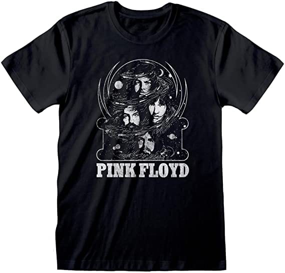 Golden Discs T-Shirts Pink Floyd Retro Poster - Large [T-Shirts]