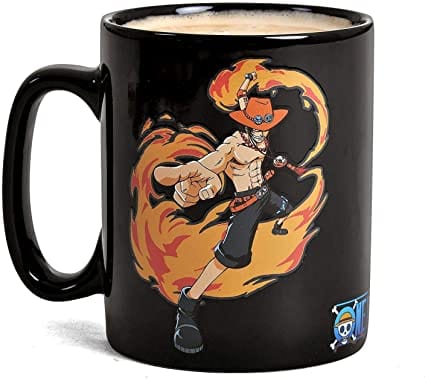 Golden Discs Posters & Merchandise ONE PIECE - Heat Change Mug - Luffy & Ace [Mugs]