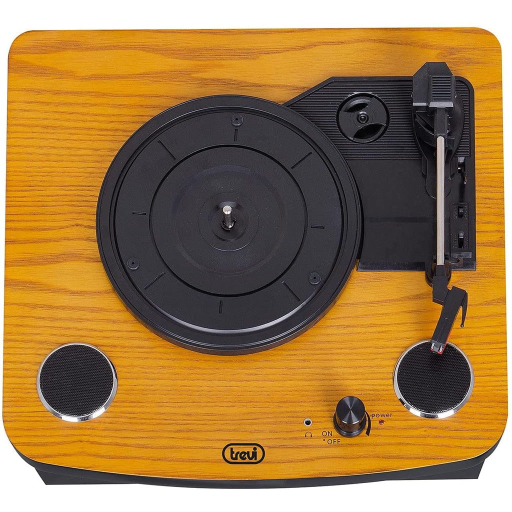 Golden Discs Tech & Turntables Trevi TT 1022 BT - Bluetooth Turntable (Wood) [Tech & Turntables]