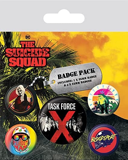 Golden Discs Badges The Suicide Squad Task Force [Badges]