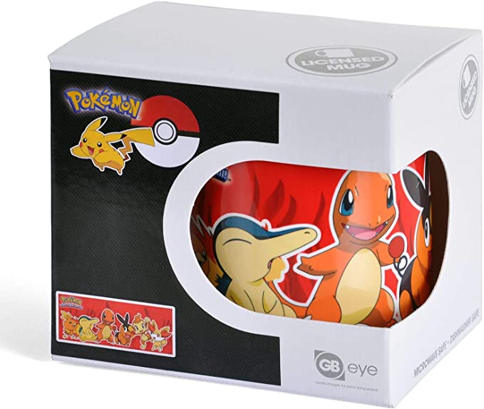 Golden Discs Mugs POKEMON 320 ML FIRE STARTERS [Mug]