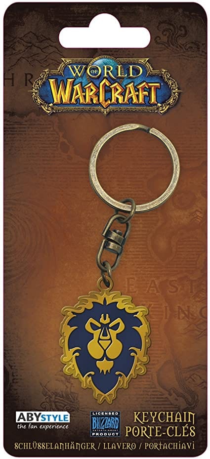 Golden Discs Keychain World Of Warcraft - Alliance [Keychain]