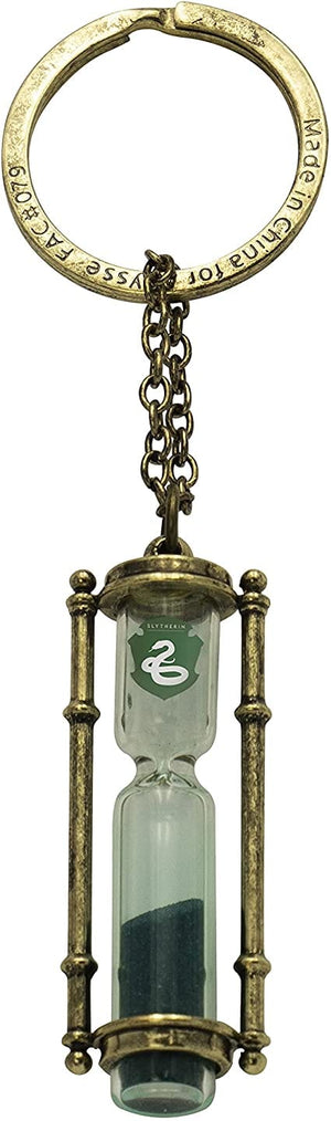 Golden Discs Keychain Harry Potter - 3D Slytherin Hour Glass [Keychain]