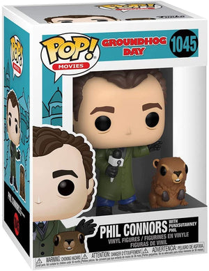 Golden Discs Toys Funk: Groundhog Day - Phil Connors With Punxsutawney Phil [Toys]