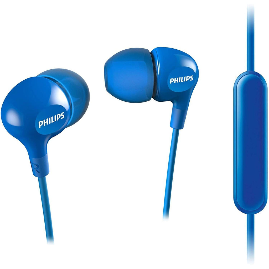 Golden Discs Accessories Philips In Ears SHE3555BL/00 Headphones In Ear Bass - Blue [Accessories]