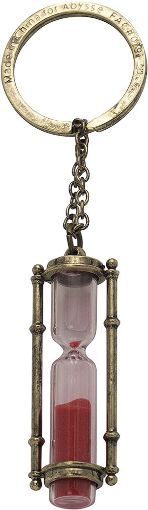 Golden Discs Keychain Harry Potter - 3D Gryffindor Hour Glass [Keychain]