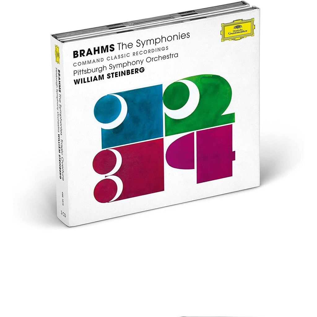 Golden Discs CD Brahms: The Symphonies: Command Classics Recordings - Johannes Brahms [CD]