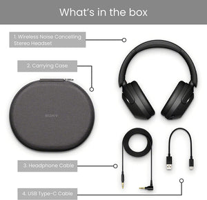 Golden Discs Accessories Sony WH-XB910N EXTRA BASS™ Noise Cancelling Wireless Headphones [Accessories]