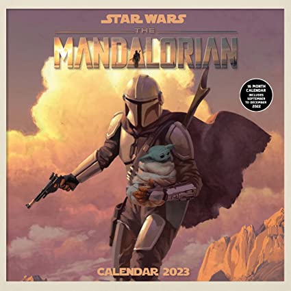 Golden Discs Posters & Merchandise Disney Star Wars The Mandalorian Calendar 2023 [Calendar]