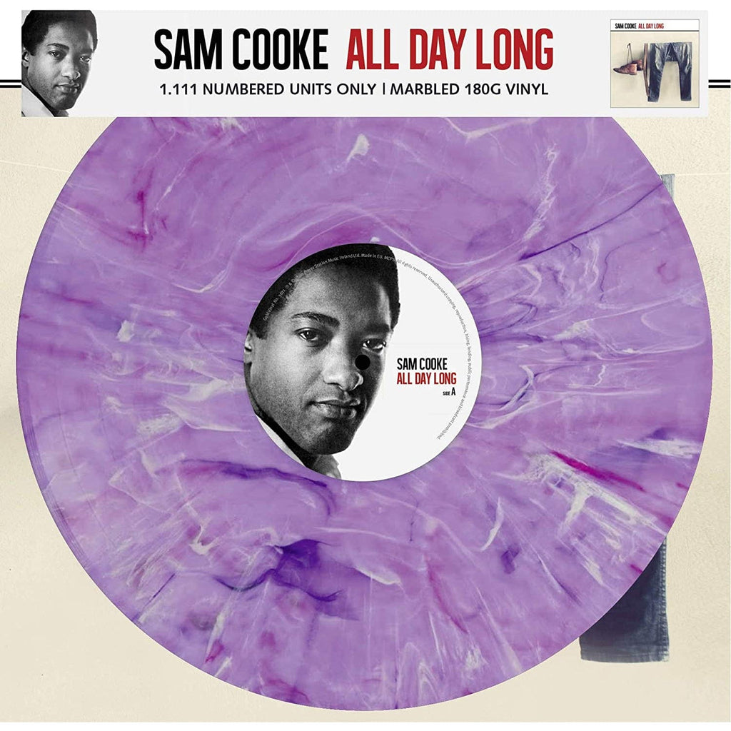 Golden Discs VINYL Sam Cooke - All Day Long [Marble Colour Vinyl]