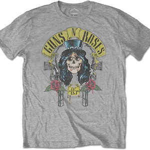 Golden Discs T-Shirts Guns N' Roses: Slash '85 Grey - Medium [T-Shirts]