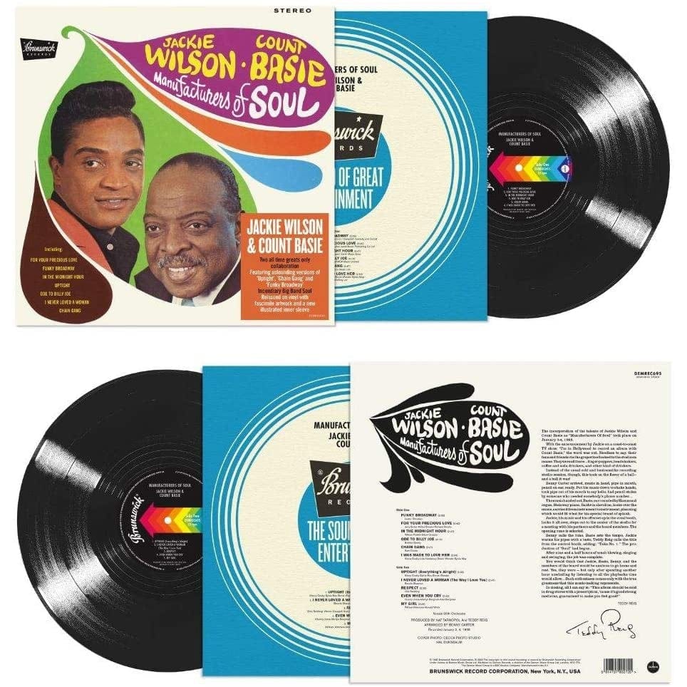 Golden Discs VINYL Manufacturers of Soul:   - Jackie Wilson & Count Basie [VINYL]