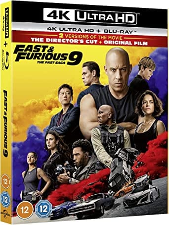 Golden Discs 4K Blu-Ray Fast & Furious 9 - Justin Lin [4K UHD]