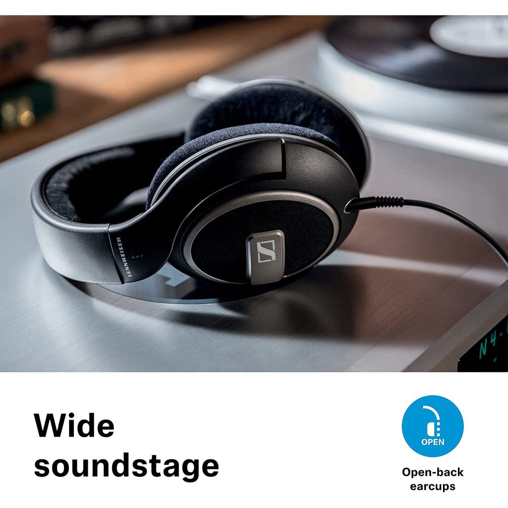 Golden Discs Accessories Sennheiser HD 559 Open Back Around Ear Headphone - Black/Anthracite [Accessories]