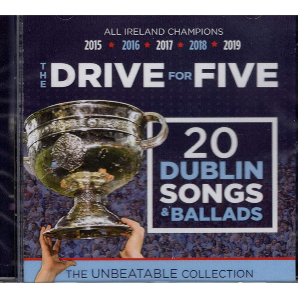 Golden Discs CD The Drive For Five - Dublin GAA - Various Artists CD 2019