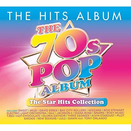 Golden Discs CD The Hits Album - The 70s Pop Album: The Star Hits Collection - Various Artists [CD]