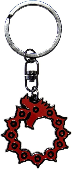 Golden Discs Keychain Seven Deadly Sins - Metal Emblem [Keychain]