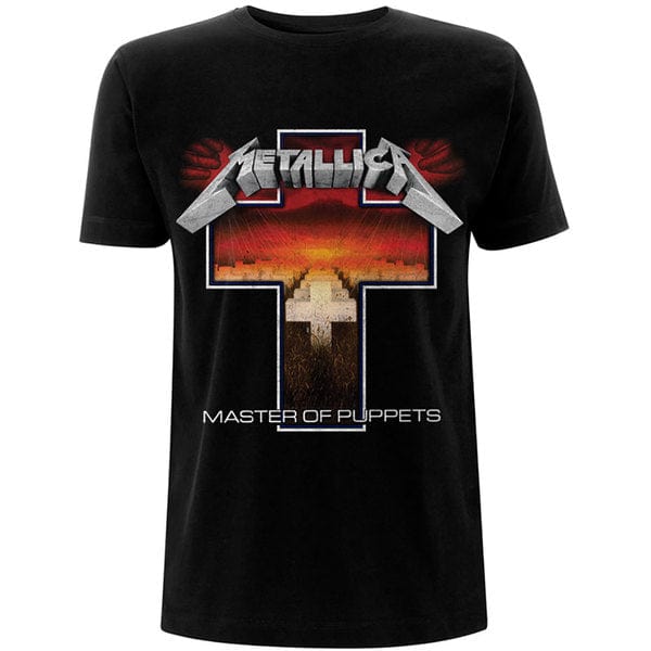 Golden Discs T-Shirts Metallica Master of Puppets Cross - Medium [T-Shirts]