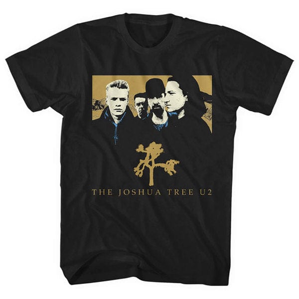 Golden Discs T-Shirts U2 Joshua Tree Album Band Logo - X-Large [T-Shirts]