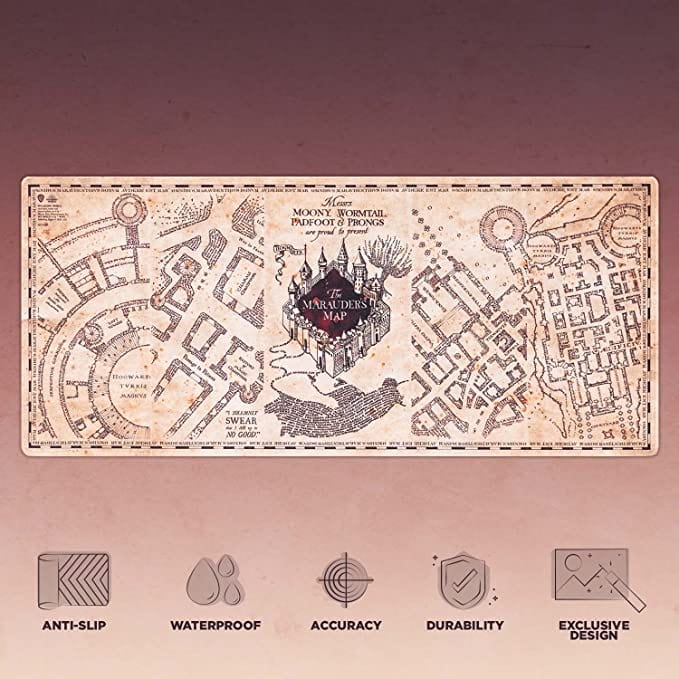 Golden Discs Posters & Merchandise Harry Potter The Marauder's Map XXL [Mousepad]