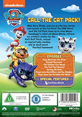 Golden Discs DVD Paw Patrol: Cat Pack Rescues - Keith Chapman [DVD]
