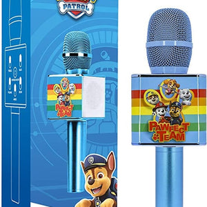 Golden Discs Accessories Wireless Karaoke Microphone - Paw Patrol, Blue [Accessories]