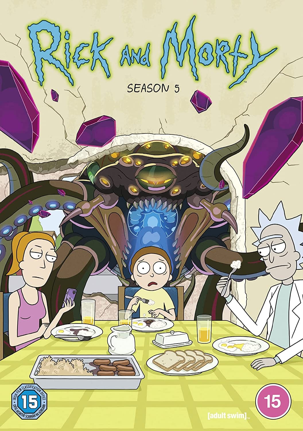 Rick and Morty Season 5 Boxsets Golden Discs