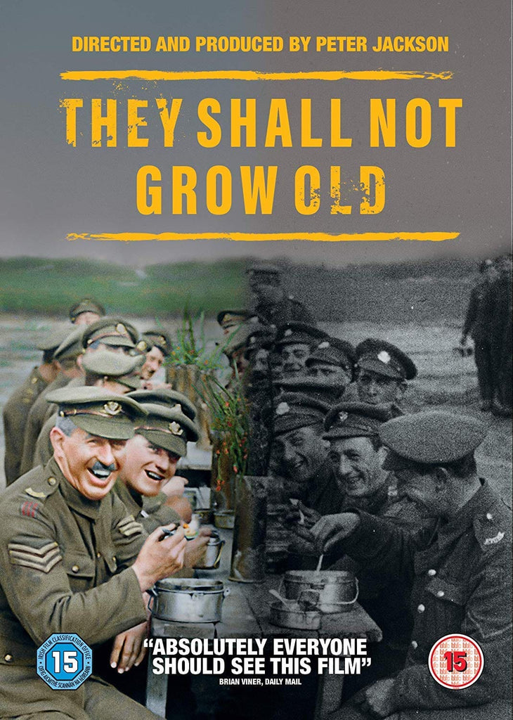 Golden Discs DVD They Shall Not Grow Old - Peter Jackson [DVD]