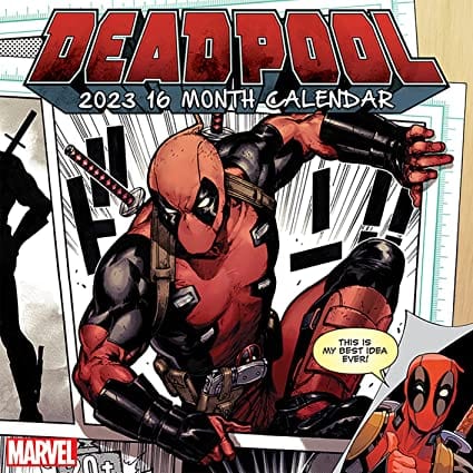 Golden Discs Posters & Merchandise Deadpool Calendar 2023 [Calendar]