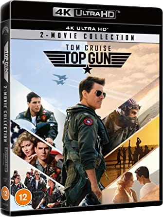 Golden Discs 4K Blu-Ray Top Gun/Top Gun: Maverick - Tony Scott [4K UHD]