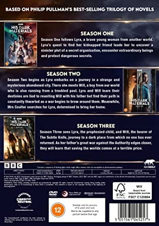 Golden Discs DVD His Dark Materials: Season 1-3 - Jane Tranter [DVD]