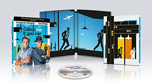 Golden Discs BLU-RAY Catch Me If You Can (Steelbook) - Steven Spielberg [Blu-ray]
