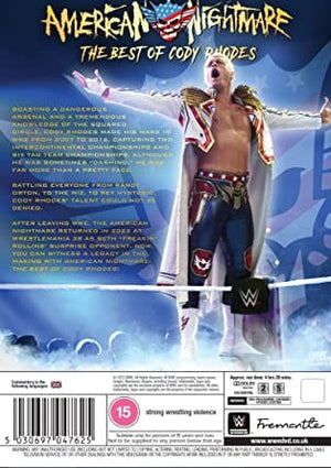 Golden Discs DVD WWE: American Nightmare - The Best of Cody Rhodes - Cody Rhodes [DVD]