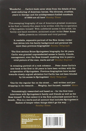 Golden Discs BOOK Bruce - Peter Ames Carlin [BOOK]